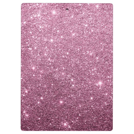 Elegant bruinroze abstracte gips klembord (Achterkant)