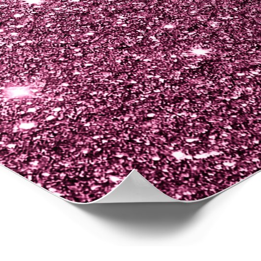 Elegant bruinroze abstracte gips poster (Hoek)