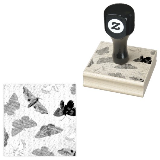 Elegant Brush Art Background — Modern Artistic Inv Rubberstempel (Gestempeld)