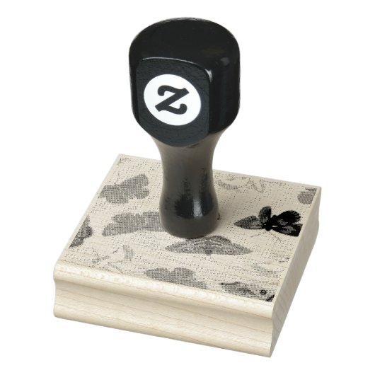 Elegant Brush Art Background — Modern Artistic Inv Rubberstempel (Stempel)