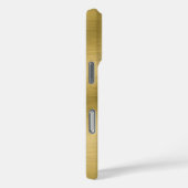 Elegant Brushed Gold Case-Mate iPhone Case (Achterkant / Rechts)