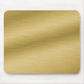 Elegant Brushed Gold Muismat (Voorkant)