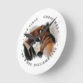 Elegant Brushstroke Overlay Photo | Mr. & Mrs. Ronde Klok (Hoek)