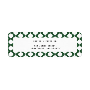 Elegant  bubbels retro kerst etiket