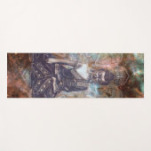 Elegant Buddha meditatie Yoga Mat (Voorkant (horizontaal))