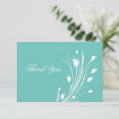 Elegant Budget Bedrijf Aangepast Dank u Kaarten (Staand voorkant)