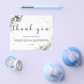 Elegant/Budget/Hartelijk dank. Flyer (Enkel)