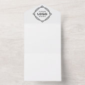 ELEGANT & BUDGET Kerst  All In One Uitnodiging (Binnen)