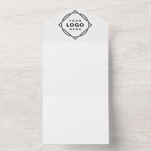 ELEGANT & BUDGET Kerst  All In One Uitnodiging (Binnen)