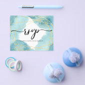 Elegant/Budget/RSVP-kaart. Flyer (Enkel)