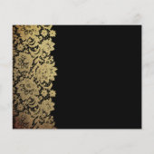 Elegant Budget Uitnodiging tot trouwceremonie. vli Flyer (Achterkant)