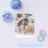 Elegant Budget Weddenschap Save the Date QR Code P Flyer (Enkel)