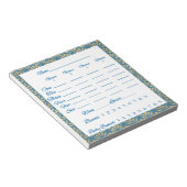 Elegant Bunco-score Art Deco Notitieblok (Schuin)