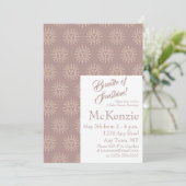 Elegant bundel Sunshine Celestial Baby shower Kaart (Staand voorkant)