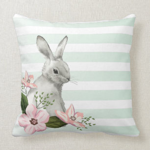 Elegant Bunny striped design Kussen