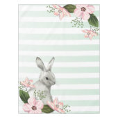 Elegant Bunny striped design Tafelkleed (Voorkant)