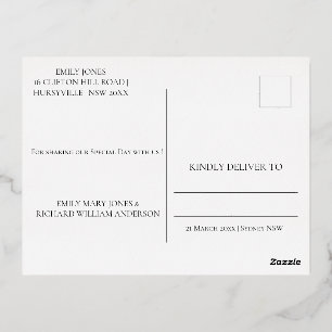 Elegant Burgundy Agate Folie Invitation Briefkaart