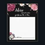 Elegant Burgundy and Pink Flowers Advice Kaart<br><div class="desc">Het Elegant Grace bruiloft collectie is een prachtige,  romantische en luxe set bloemetjes. Pas onze prachtige kantoorbenodigdheden snel en eenvoudig aan met uw gebeurtenisgegevens. Druk op de knop Aanpassen. Het coördineren van de florale achterkant is inbegrepen. Overeenkomende objecten om je collectie te voltooien zijn beschikbaar in onze Zazzle winkel!</div>