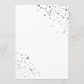 Elegant Burgundy Blush Pink Floral Blue Baby Invit Kaart (Achterkant)