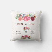 Elegant Burgundy en Rosy Floral