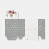 ELEGANT BURGUNDY GOLD FLORAL FIRST HOLY COMMUNION BEDANKDOOSJES (Uitgevouwen)