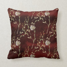 Elegant Burgundy Marsala Floral
