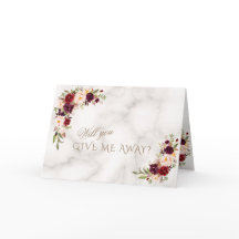 Elegant Burgundy Pink Blush Flowers Weddenschap