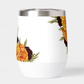 Elegant Burgundy Red "MARIGOLD" Wedding (Achterkant)