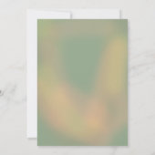 Elegant burgundy red roos floral Vrijgezellenfeest Kaart (Achterkant)