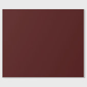 Elegant Burgundy Red Wrapping Paper Cadeaupapier (Vlak)