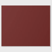 Elegant Burgundy Red Wrapping Paper Cadeaupapier (Vlak)