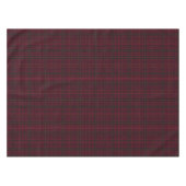 Elegant Burgundy Tartan Tafelkleed (Voorkant (Horizontaal))