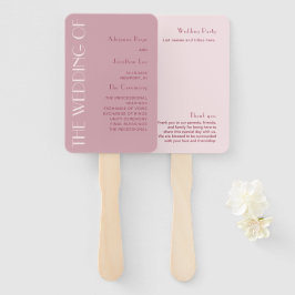 Elegant Burgundy Wedding Hand Fan Handwaaier