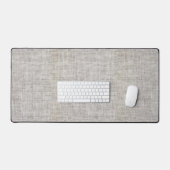 Elegant Burlap Bureaumat (Keyboard & Muis)