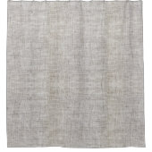 Elegant Burlap Patroon Douchegordijn (Voorkant)