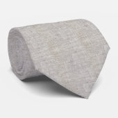 Elegant Burlap Patroon Stropdas (Opgerold)