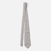 Elegant Burlap Patroon Stropdas (Achterkant)