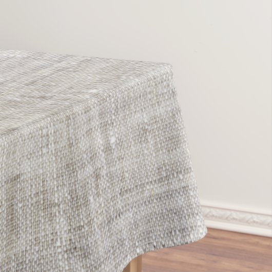 Elegant Burlap Patroon Tafelkleed (Voorbeeld)