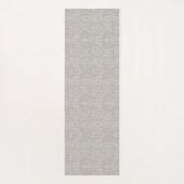 Elegant Burlap Patroon Yogamat (Achterkant)