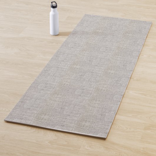Elegant Burlap Patroon Yogamat (In situ)