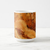 Elegant Burled Wood Koffiemok (Center)