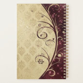 "Elegant Burnt Henna" Persoonlijk Planner (Achterkant)
