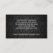 Elegant  Business Card Visitekaartje (Achterkant)