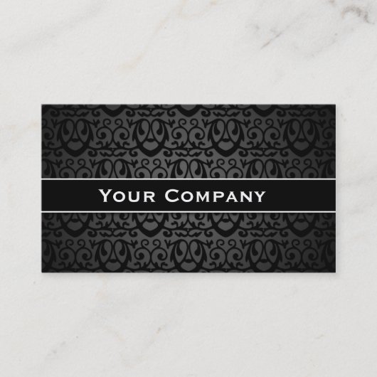 Elegant  Business Card Visitekaartje (Voorkant)