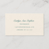 Elegant Business Card Visitekaartje (Voorkant)