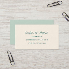 Elegant Business Card Visitekaartje