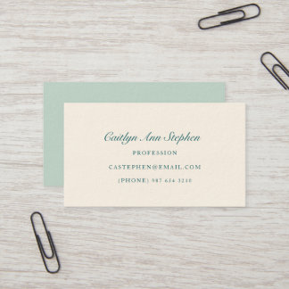 Elegant Business Card Visitekaartje