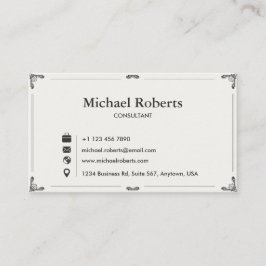 Elegant Business Card Visitekaartje