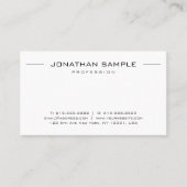 Elegant Business-cards Moderne Visitekaartje Simpl (Voorkant)
