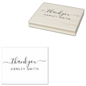Elegant Business Hartelijk dank, rubberen stempel (Gestempeld)